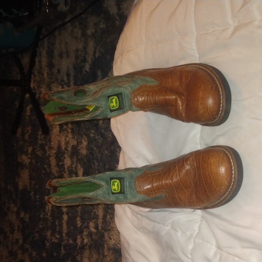 John Deere cowboy boots
